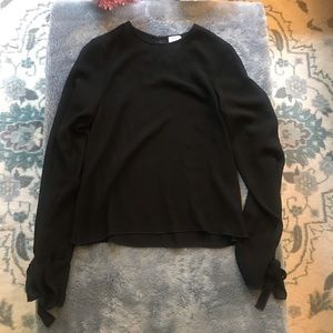 Black blouse from Aritiza